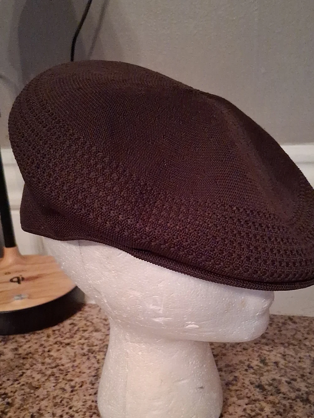 Kangol Brown Knit Cap / Hat